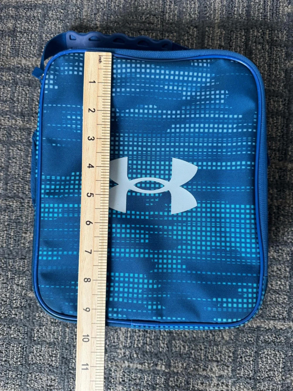 Under Armour Thermos Insulated Lunch Box Blue Camo Hard Liner O/S